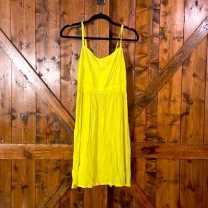 Yellow summer dress